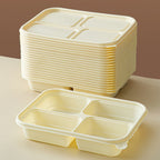 Multi-Compartment Corn Starch Disposable Takeout Containers | 300pcs