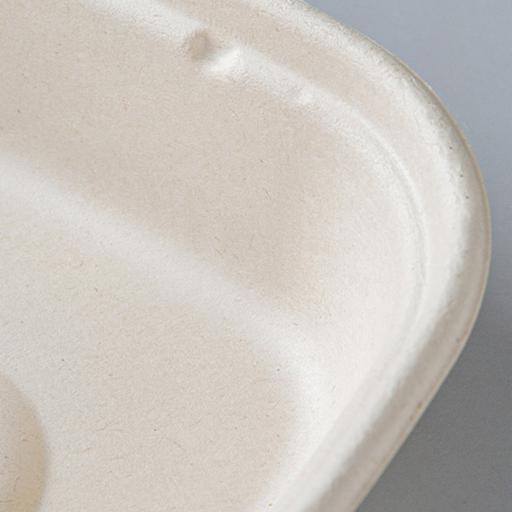 Disposable paper pulp fruit salad box | Eco-friendly and biodegradable丨600 pcs