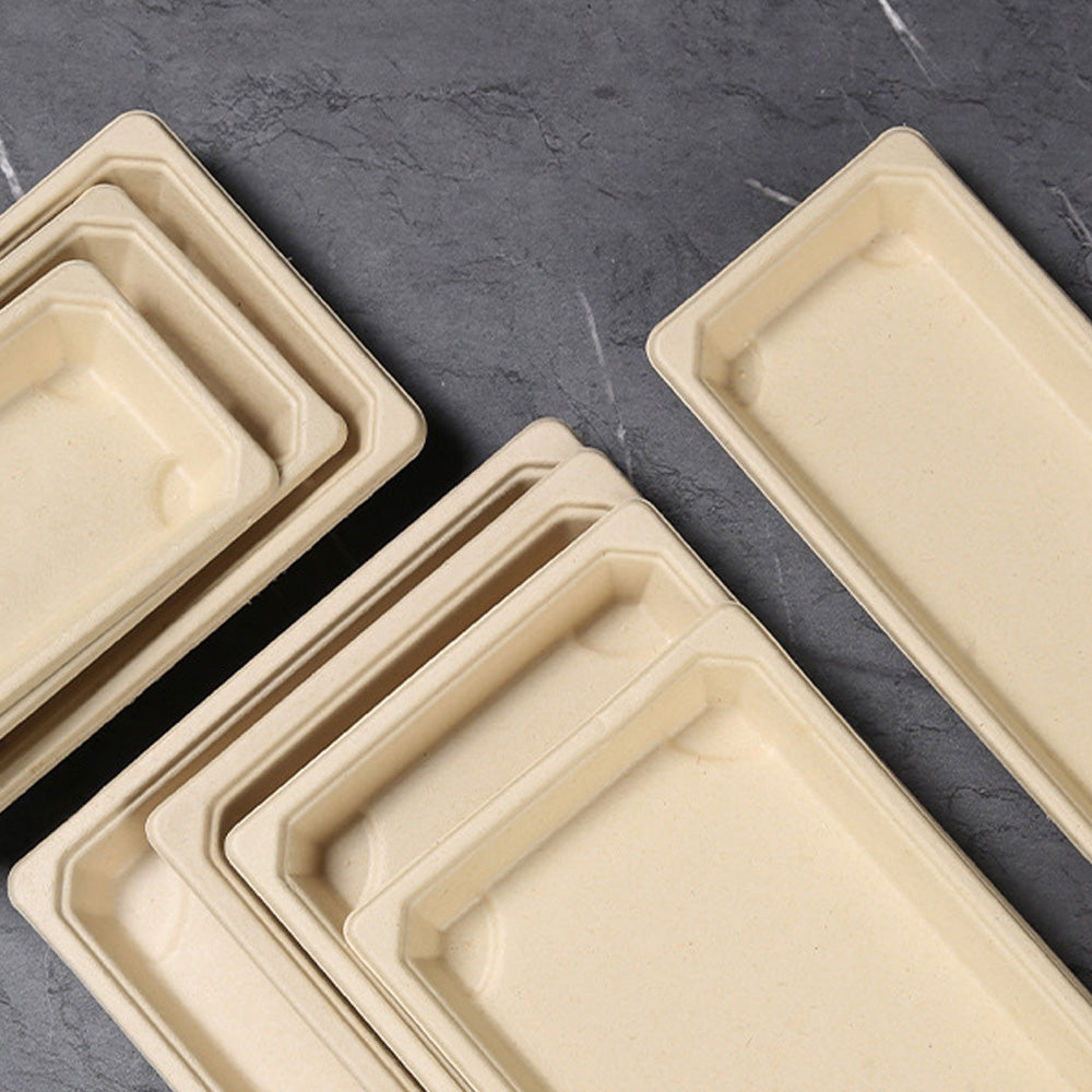 Biodegradable Disposable Sushi Takeout Boxes