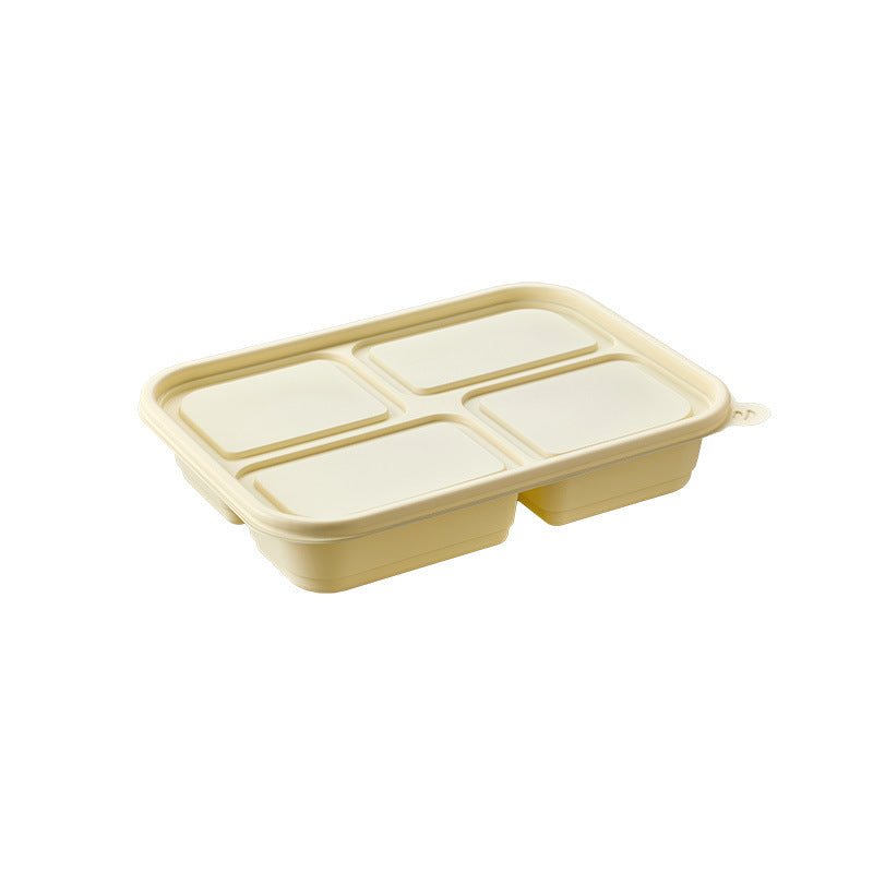 Multi-Compartment Corn Starch Disposable Takeout Containers | 300pcs