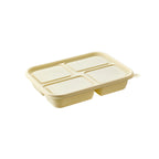 Multi-Compartment Corn Starch Disposable Takeout Containers | 300pcs
