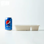 Biodegradable Compartment Food Containers - Eco-Friendly Disposable Lunch Boxes