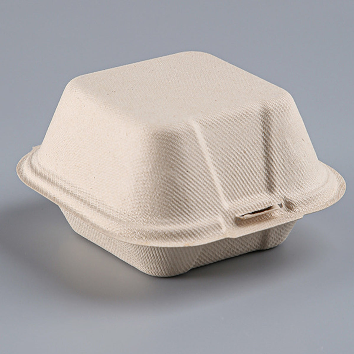 Disposable Paper Pulp Burger & Cake Boxes - 4 & 6 Inch Biodegradable Takeout Containers 丨 900 pcs