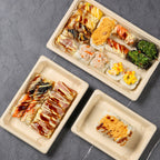Biodegradable Disposable Sushi Takeout Boxes
