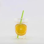 9oz~20oz Disposable PLA Compostable Clear Coffee Juice Cups