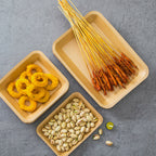Disposable Kraft Paper BBQ Plates & Rectangular Trays - Various specifications