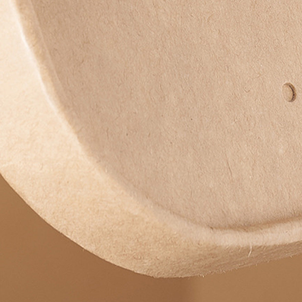 Disposable Kraft Paper Square Bowls - Takeout Containers for Light Meals & Picnics 400 pieces