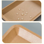 Disposable Kraft Paper BBQ Plates & Rectangular Trays - Various specifications