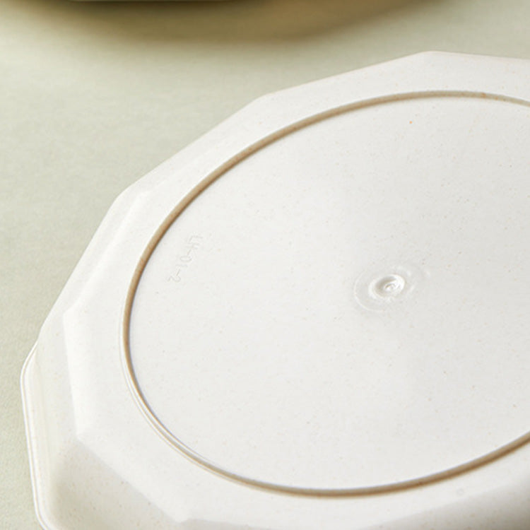 Eco-Friendly Rice Husk Lotus & Square Plates Biodegradable Dinnerware