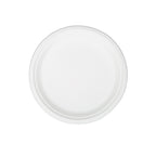 Eco-Friendly Disposable Round Paper Plates - Sugarcane Pulp
