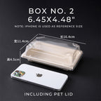Biodegradable Disposable Sushi Takeout Boxes