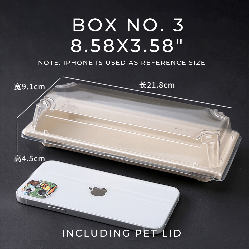 Biodegradable Disposable Sushi Takeout Boxes