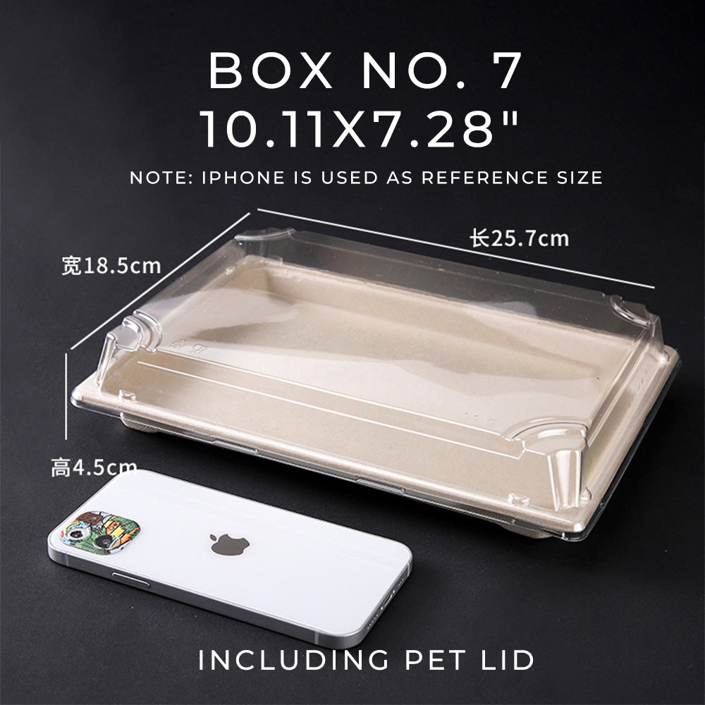 Biodegradable Disposable Sushi Takeout Boxes
