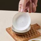 Disposable Rice Husk Sauce Dishes - Eco-Friendly Thickened Food Grade Condiment Plates | 2800/Case